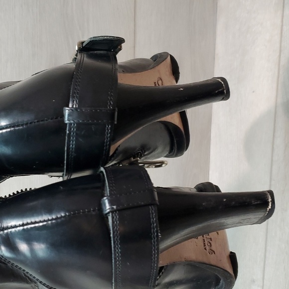 Chloé Womens Tall Riding Leather Heels Boots shoes sz EUR 38/8 - Picture 7 of 16